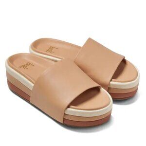NEW  BEEK Leather Albatross Stripe Sandals Beach for women 1065mn